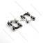 Hot sale 25mm to 25mm aluminum pipe clamp, carbon fiber tube aluminum clamp/square pipe clamps for drone/FPV