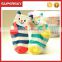 V-263 Unisex-Baby newborn soft pretty baby stripe cartoon boot socks