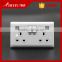 Stable quality best price UK BS standard euro usb wall socket 220v wall mount socket outlets