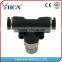 PB black plastic pipe fittings pneumatic air hose fitting pneumatic connector plastic pipe fitting