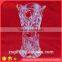 hotsale clear tall slim cylinder flower glass vases for wedding centerpiece