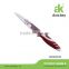 Rose pattern printing blade color knives set non-stick knife set