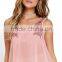 Latest arrival fashion top designs sleeveless embroidered top for women                        
                                                Quality Choice