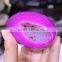 Natural Colorful Agate Smile Crystal Geode Egg Ornaments