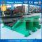 Material loading point, replace impact roller, heavy duty composit conveyor impact buffer bed