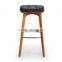 BS008 Orange bar stool