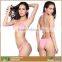 Halter Triangle Padded Top Bikini Set Swimwear Swim Suit