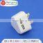 UK fixed type two ports output 5v 2.4a 2.1a usb wall charger with CE GS BS