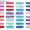 Variety 102Colors Custom printed Stretch Foldover FOE Elastics for Hair Bands