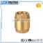ART.4007 Manufacture normal temperature water media high pressure brass non return one way check valve 1-1/2" swing check valve