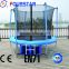import fitness equipment 6ft trampoline with safety net