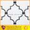 Factory supply special sharp custom cut flooring marble mosaic