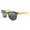 Eco-friendly Fashion Style Bamboo Sunglasses Handmade bamboo legs