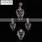 Bridal Wedding Jewelry Set Micro Pave Setting 925 Sterling Silver Jewelry TZ-0184