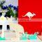 2015 new design animal cuty handmade pop up kids greeting cards