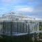 Frame building structure steel pipe truss