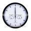 hot selling 12 inch aluminum Radio controlled wall clock