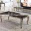 Hot Sale New Design Stainless Steel Legs,Marble Top End Table With Cheap Price