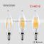 C35 E12 E14 2W 4W 6W Dimmable Edison Filament Bulb 2W 4W 6w 110V 220V