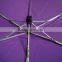 3 Folding Purple Umbrella,Convenient LED Umbrella,Umbrella Factory