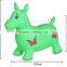 Kids jumping horse animated kids toys inflatable horse