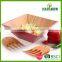 Red Bamboo Salad Bowl