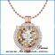 Snake China Fashion Accessories Factories Coin Design rose Gold Necklace