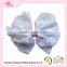 Christmas bowknot baby hair rope/hair accessories hair elastic band with logo/hair bands for girls/children