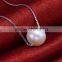 8.5-9mm nice design cheap white round natural pearl pendant