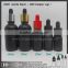 dropper sealing type 60ml frosted/matte black glass e liquid bottle with child&tamper proof cap
