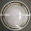 New cheap ceramic soup plate , custom China supplier dinnerware plates /dishes