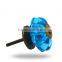 Glass Big melon Knob Turquoise Ant