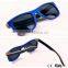 made in china black color wooden UV400 sunglasses