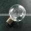 25mm round glass blub wish vial pendant globe charm with antiqued bronze loop DIY glass dome jewelry supplies 1810402