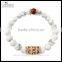 Chameleon White Turquoise Stone Bead Bracelet Jewelery Accessories For Women