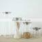 wholesale glass jar storage jar 600ml capacity man-blown heat resistant glassware N6305