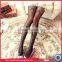 Seamless pattern lace free nylon compression pantyhose silk stockings