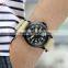 Mens Shark Army Waterproof Nylon Analog Quartz Sport Wrist Watch