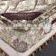 Convoluted foam topper mattress with bonnell coil spring