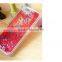 Liquid glitter bling star quicksand phone case for iphone 6 plus hard pc case