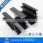 anodized bronze aluminum window and door frame section made in china
