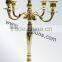 Modern Popular Gold Candelabras And 5 Arms Gold Candelabra Weddings For Church Decor