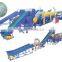pe/pp washing line for recycling waste farm films and bags