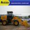 Construction articulated mini wheel loader for heavy work with 1.1m3 bucket