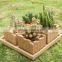 Desktop decor cement pots and planters rectangular with saucer