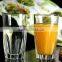 320ml clear juice glass cup with thick bottom