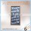 solid wood picture frame with paper printing for home decoration or gift