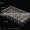 12&18 Lattices With Cover Clear Plastic Sundries Storage Box Jewelry Box