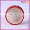 Christmas design red round ceramic pet bowl