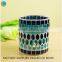 Glass mosaic candlestick